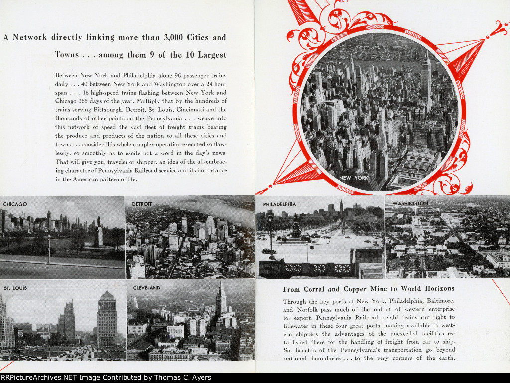 PRR "When West Meets East," Pages 5-6, 1939